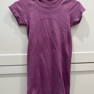 Lululemon Athletica Heathered Purple Top
